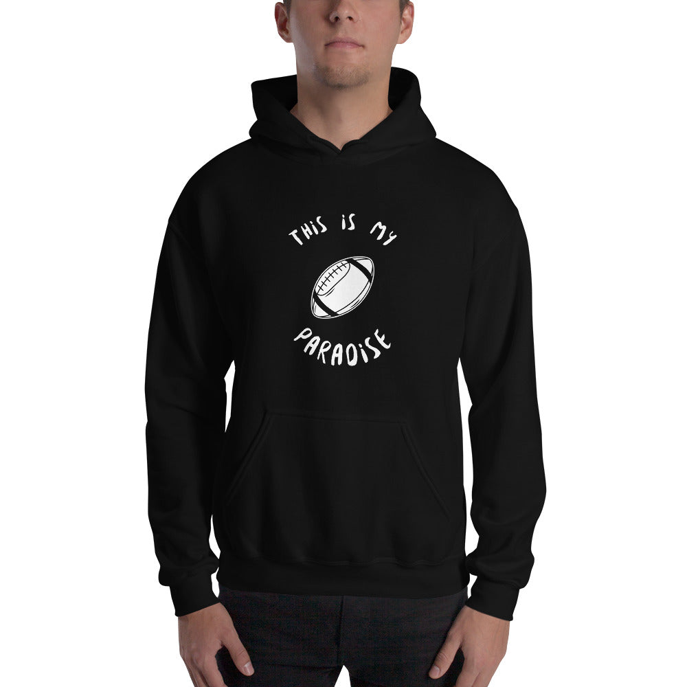This Is My Paradise- Football Unisex Hoodie