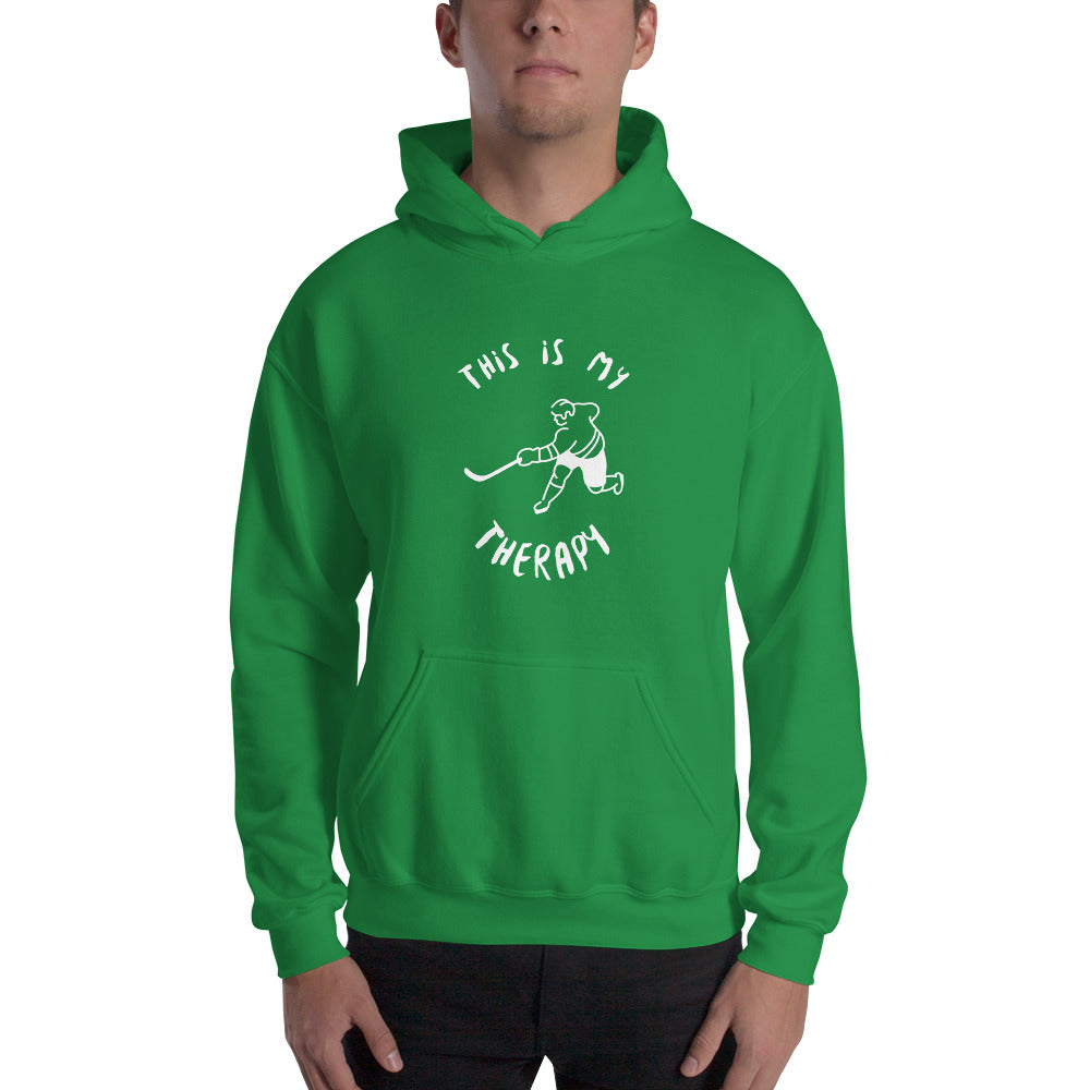 This Is My Therapy- Hockey Unisex Hoodie