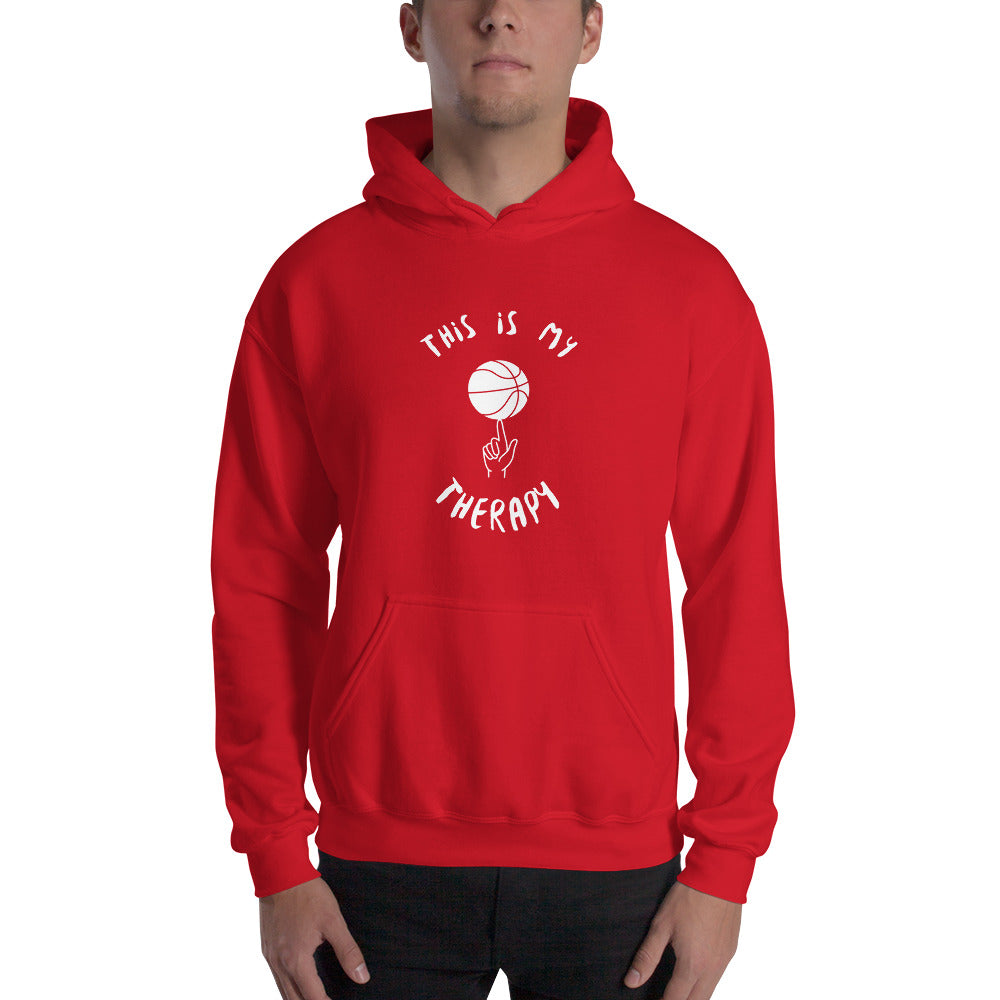 This Is My Therapy- Basketball Unisex Hoodie