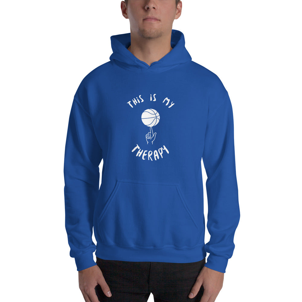 This Is My Therapy- Basketball Unisex Hoodie