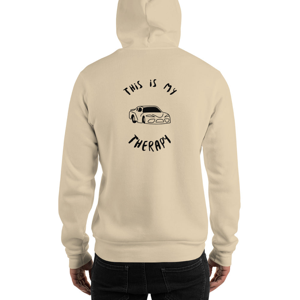 This Is My Therapy- Cars 1 Unisex Hoodie
