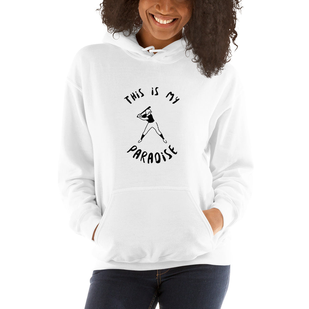 This Is My Paradise- Softball Unisex Hoodie