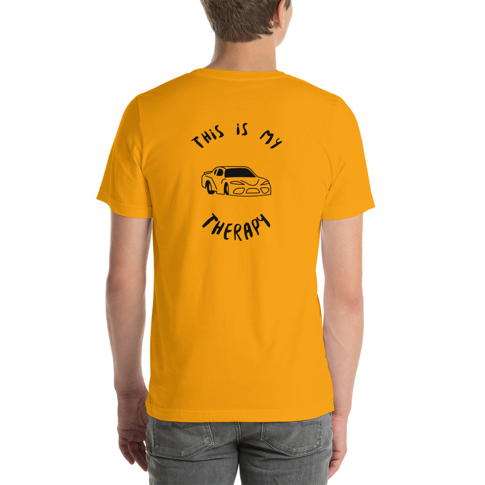 This Is My Therapy- Cars 1 Unisex t-shirt