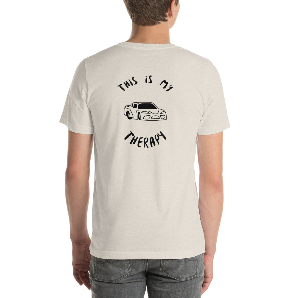 This Is My Therapy- Cars 1 Unisex t-shirt