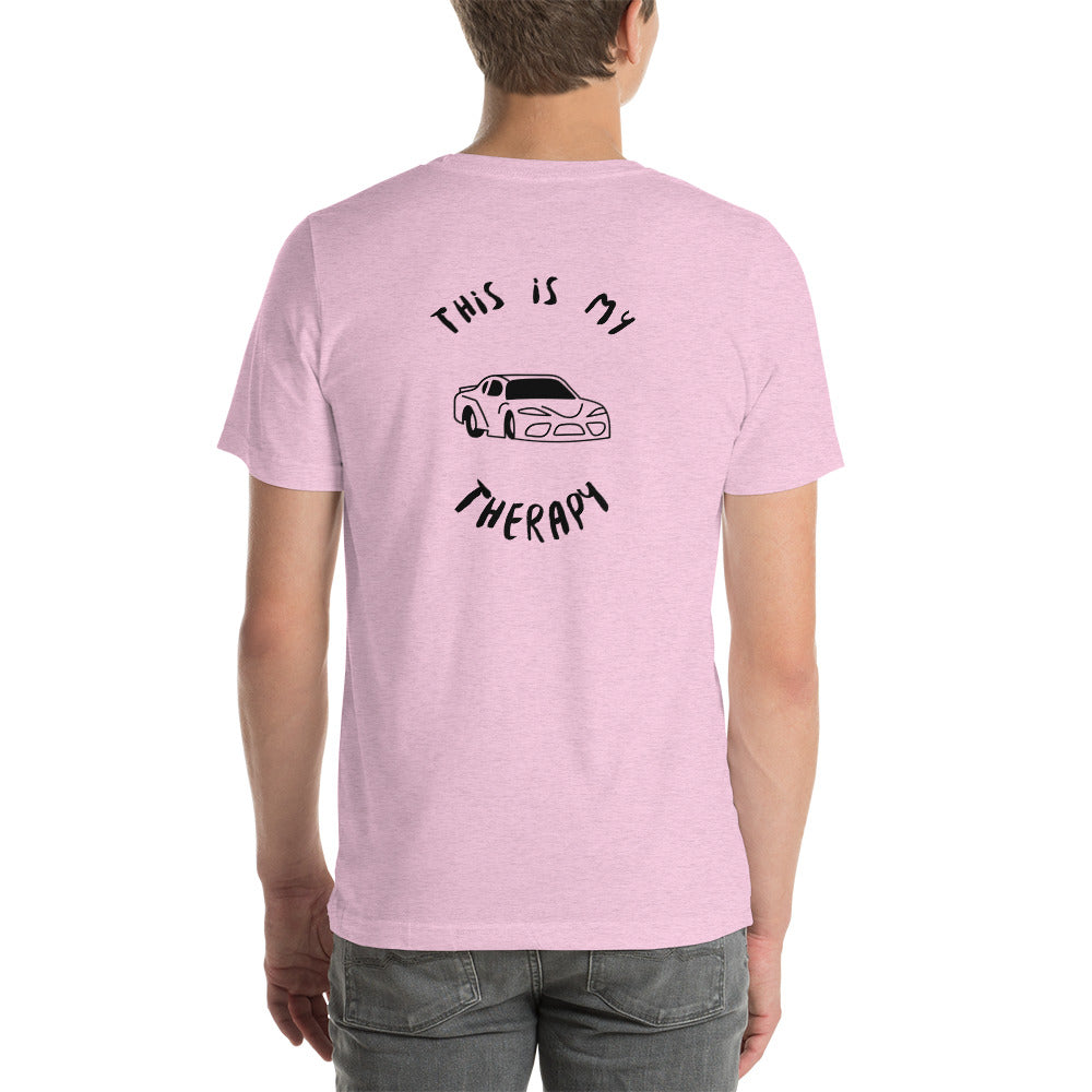 This Is My Therapy- Cars 1 Unisex t-shirt