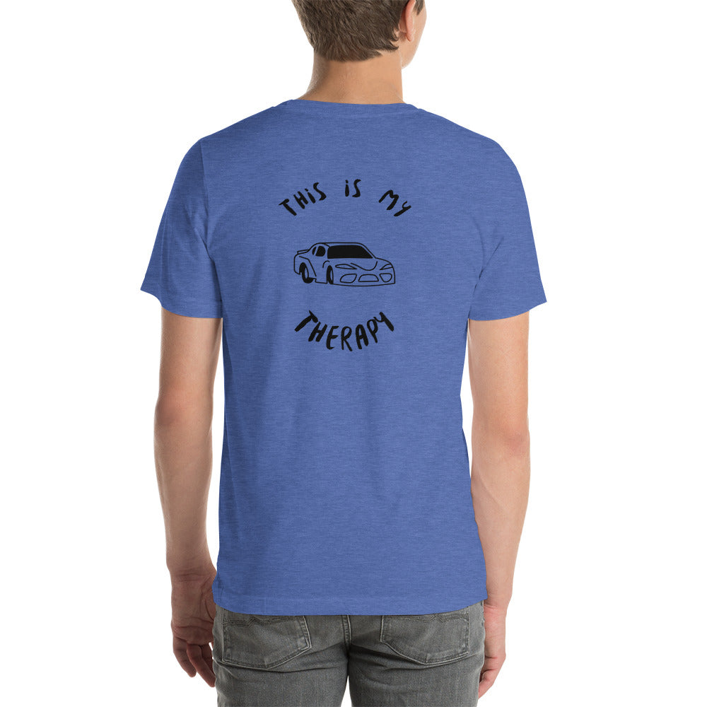 This Is My Therapy- Cars 1 Unisex t-shirt