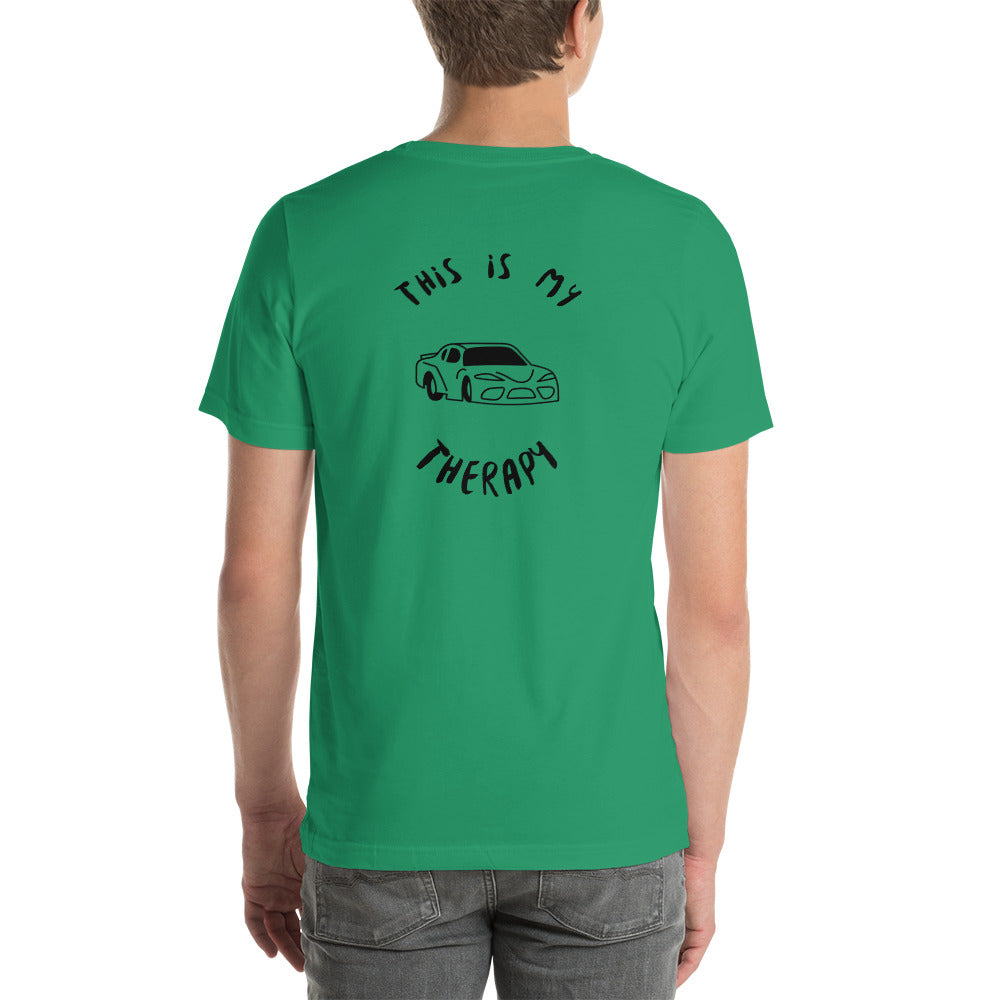 This Is My Therapy- Cars 1 Unisex t-shirt