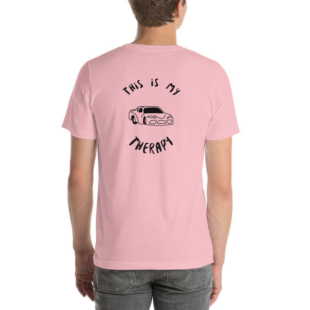 This Is My Therapy- Cars 1 Unisex t-shirt