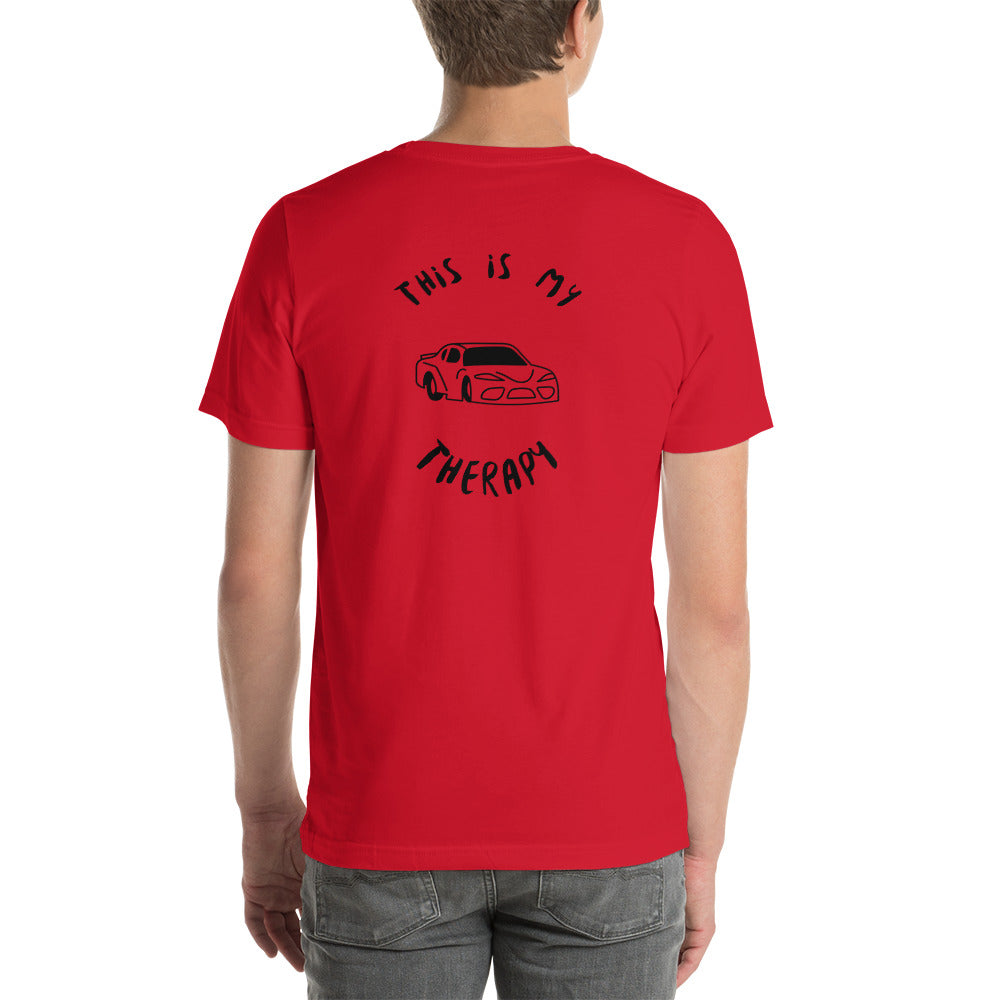 This Is My Therapy- Cars 1 Unisex t-shirt