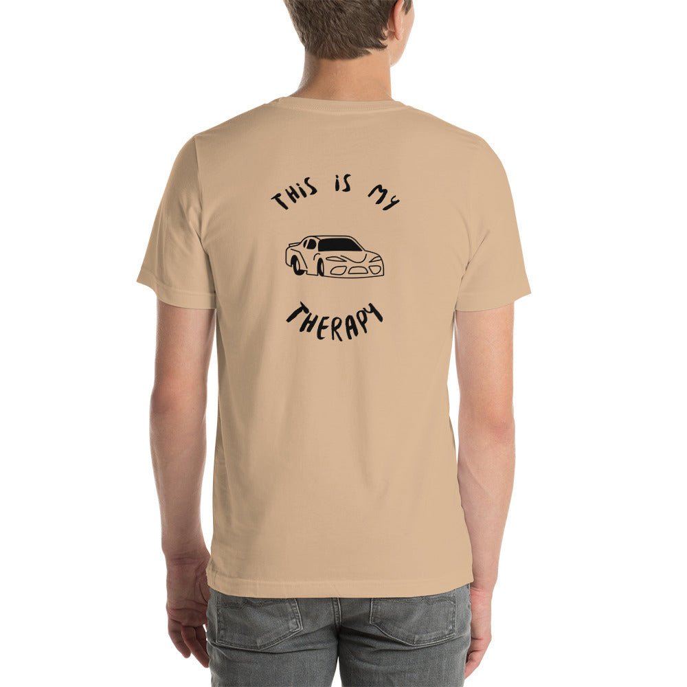 This Is My Therapy- Cars 1 Unisex t-shirt