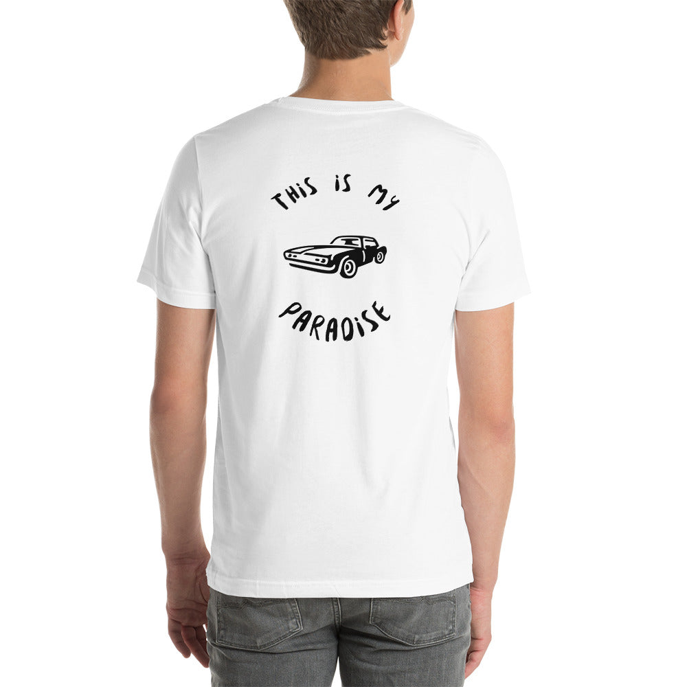This Is My Paradise- Cars 2 Unisex t-shirt