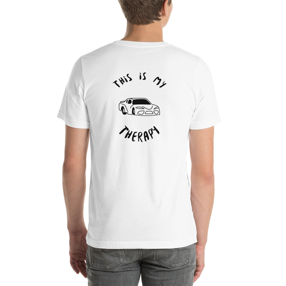 This Is My Therapy- Cars 1 Unisex t-shirt