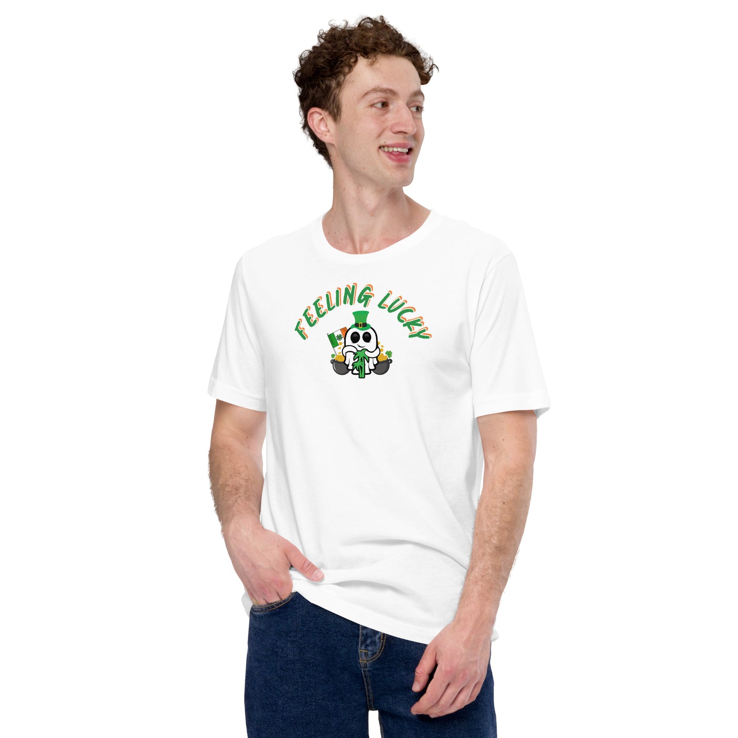 "Feeling Lucky" Unisex t-shirt