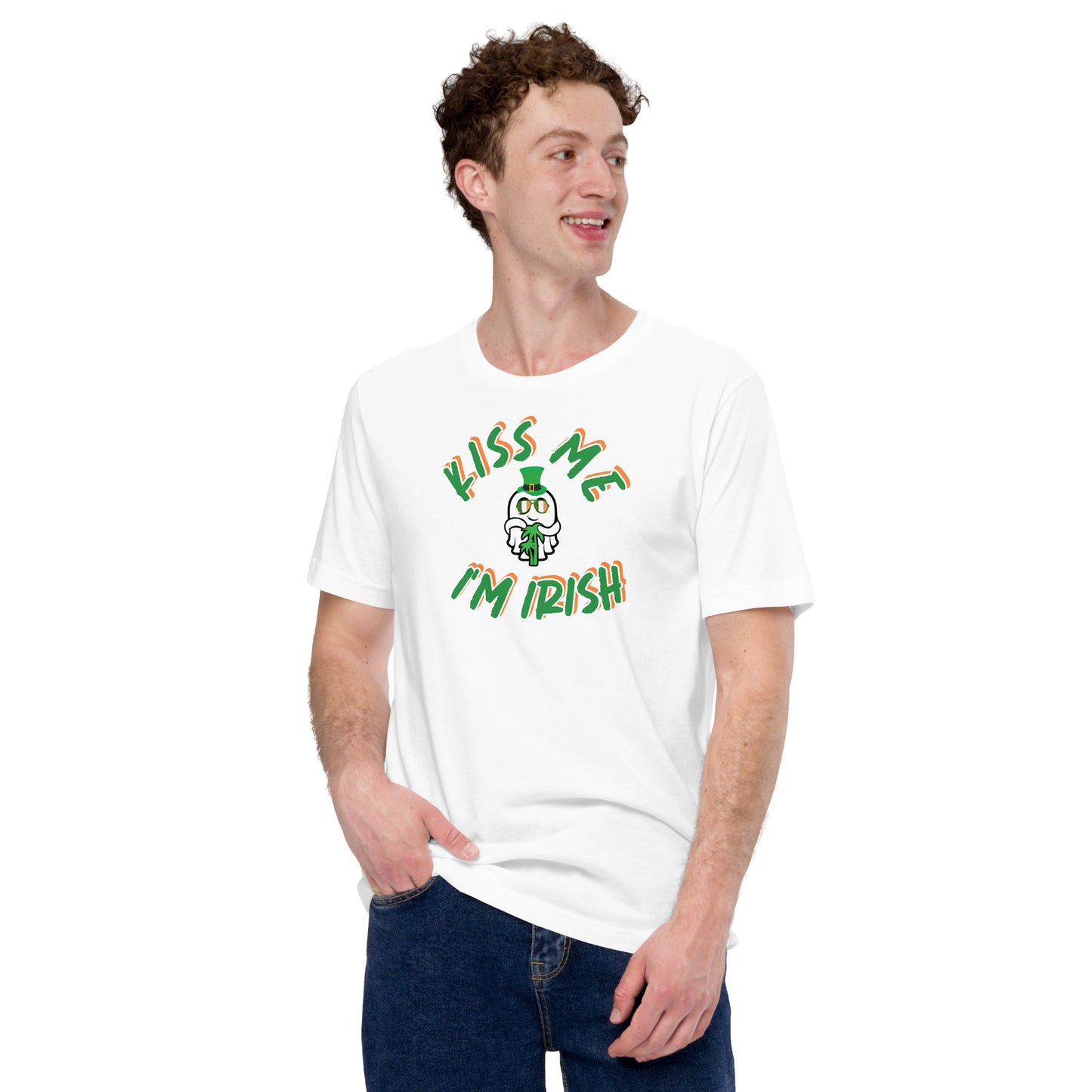 Alternate "Kiss Me I'm Irish" Unisex t-shirt