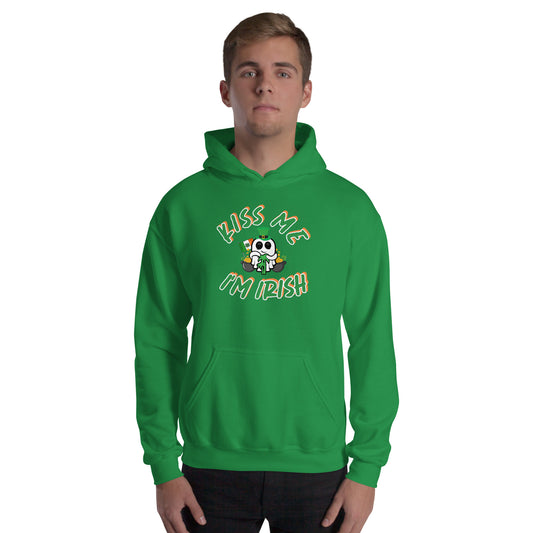 "Kiss Me I'm Irish" Unisex Hoodie