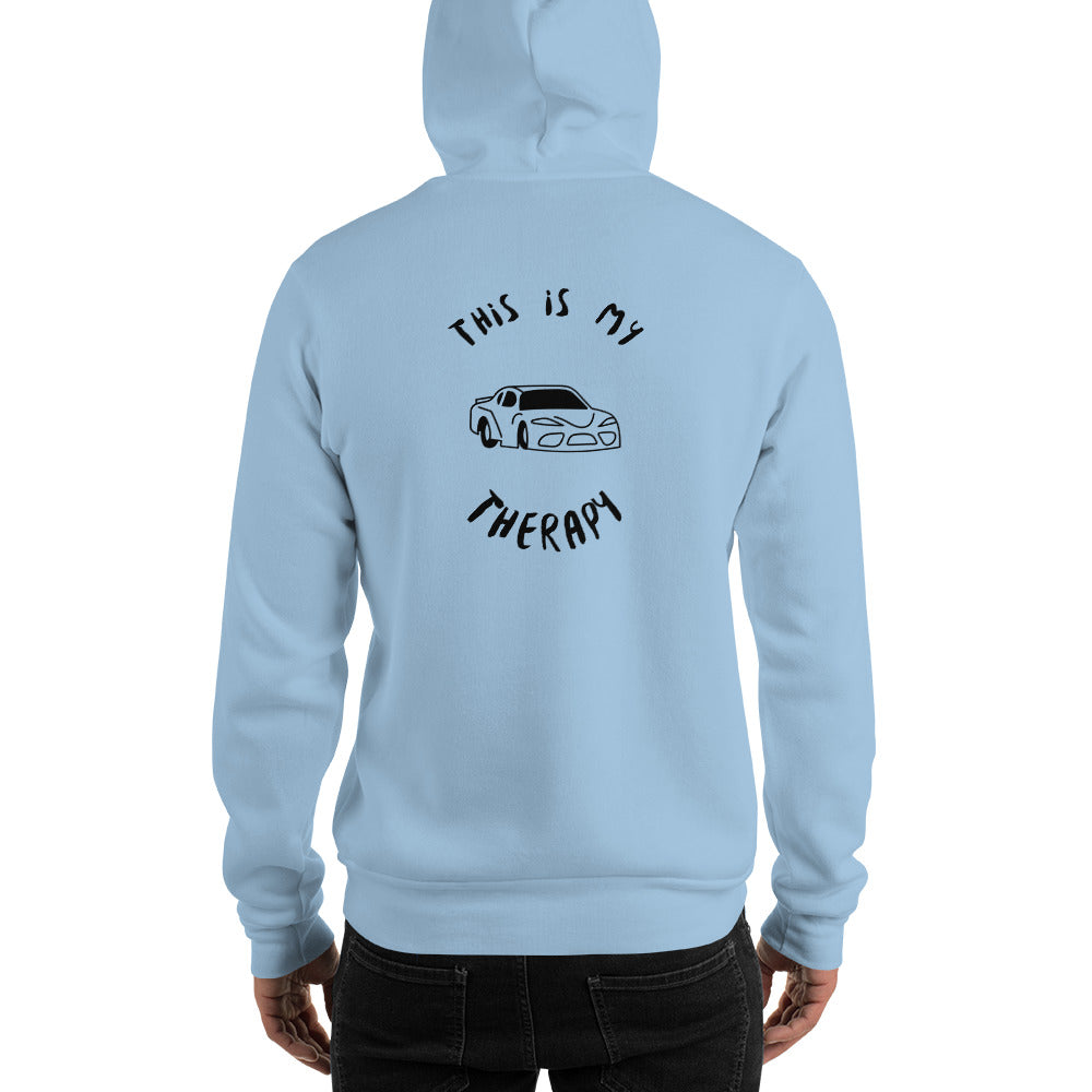 This Is My Therapy- Cars 1 Unisex Hoodie