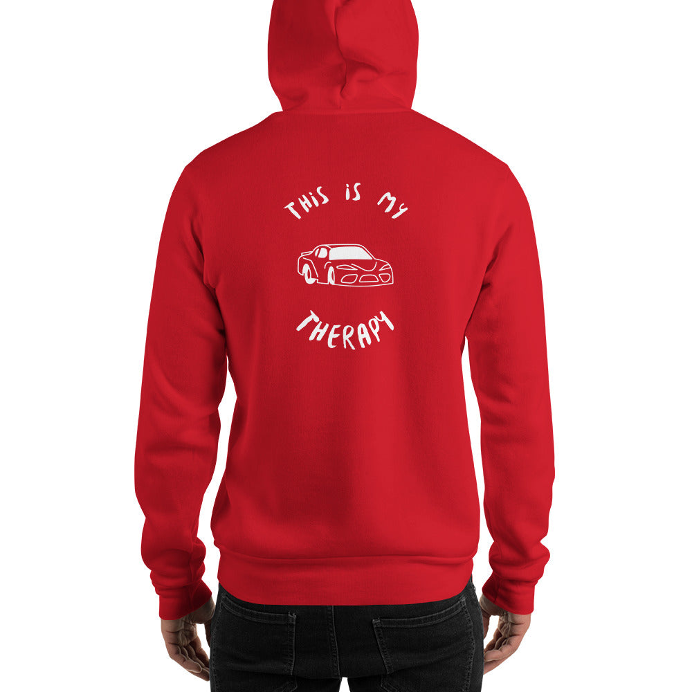 This Is My Therapy- Cars 1 Unisex Hoodie