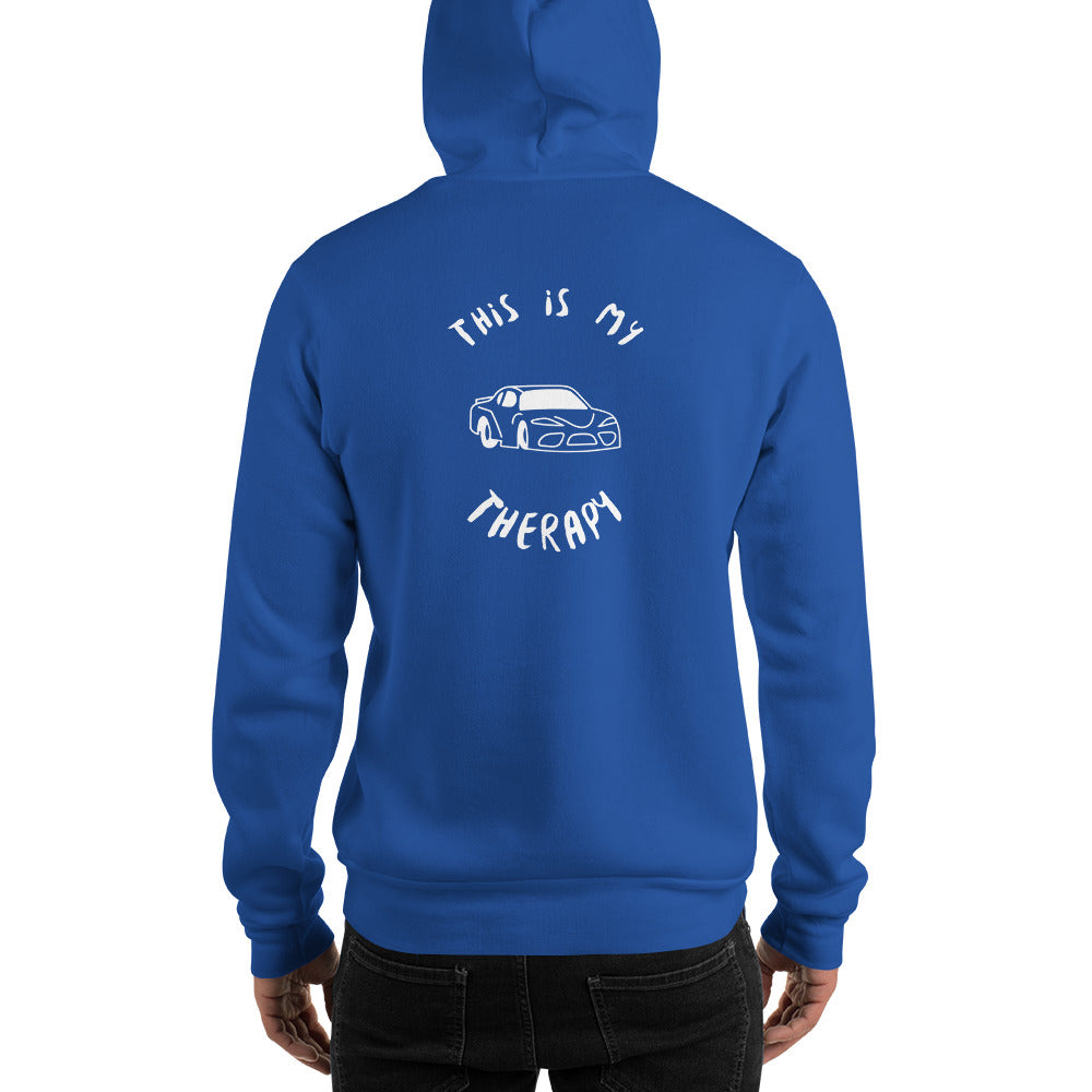 This Is My Therapy- Cars 1 Unisex Hoodie