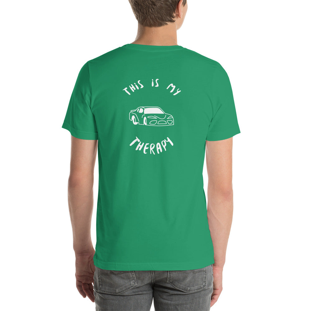 This Is My Therapy- Cars 1 Unisex t-shirt