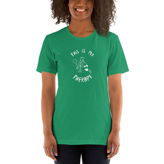 This Is My Therapy- Volleyball Unisex t-shirt