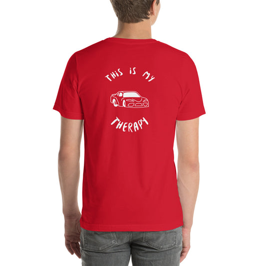 This Is My Therapy- Cars 1 Unisex t-shirt