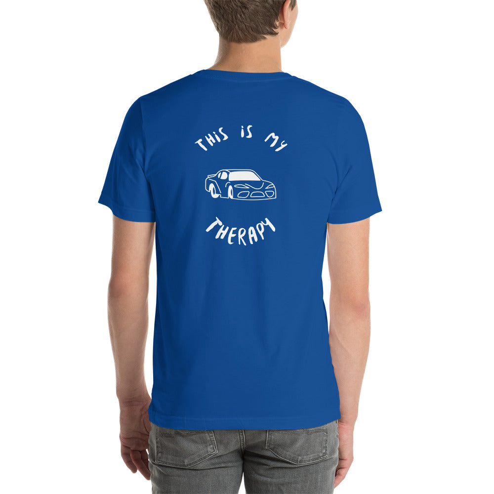 This Is My Therapy- Cars 1 Unisex t-shirt