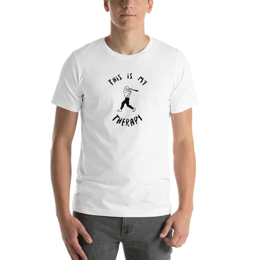 This Is My Therapy- Baseball Unisex t-shirt